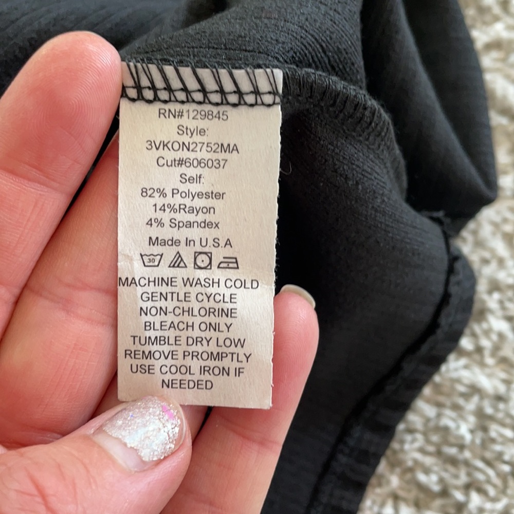 NWOT black dress - Picture 6 of 6